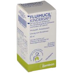 Fluimucil Kindersaft 2% Lösung zum Einnehmen 50 ml