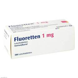 Fluoretten® 1mg 300 Lutschtbl.