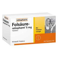 Folsäure-ratiopharm® 5mg 100 Tbl.
