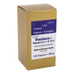 FOLSÄURE+VITAMIN B6+B12 Komplex N Kapseln