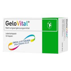 GELOVITAL Nahrungsergänzungsmittel Lebertran Kaps.