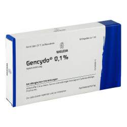 Gencydo® 0,1% Inj.-Lsg. Weleda 8 Amp.