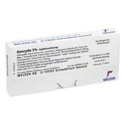 Gencydo® 3% Inj.-Lsg. Weleda 8 Amp.