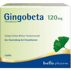 Gingobeta 120 mg 120 Filmtbl.