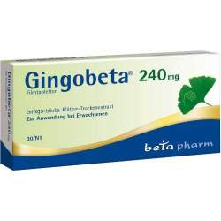 Gingobeta 240 mg 30 Filmtbl.