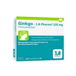 Ginkgo - 1 A Pharma® 120 mg 120 Filmtbl.