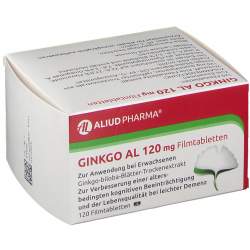 Ginkgo AL 120 mg 120 Filmtbl.