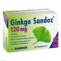 Ginkgo Sandoz® 120mg 120 Filmtbl.