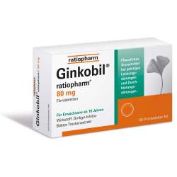 Ginkobil® ratiopharm 80mg 120 Filmtbl.