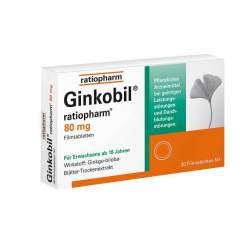 Ginkobil® ratiopharm 80mg 30 Filmtbl.