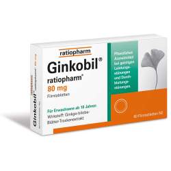 Ginkobil® ratiopharm 80mg 60 Filmtbl.