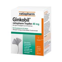 Ginkobil® ratiopharm Tropfen 40mg 200ml