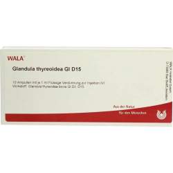 Glandula thyreoidea Gl D15 Wala 10x1ml Amp.