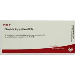Glandula thyreoidea Gl D4 Wala 10x1ml Amp.