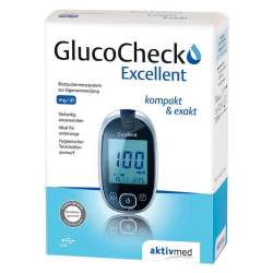 GLUCO CHECK Excellent Blutzuckermessger.Set mg/dl