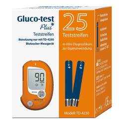 Gluco-test Plus Blutzuckerteststreifen 25 St.