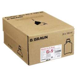 Glucose 5% B.Braun Ecoflac Plus 20x100ml Inf.-Lsg.