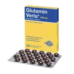 Glutamin Verla® 50 überz. Tbl.