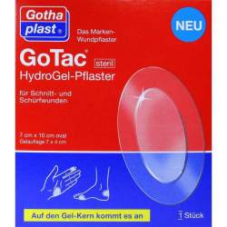 GOTAC HydroGel-Pflaster 7x10 cm steril