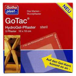 GOTAC HydroGel-Pflaster L 10x10 cm steril