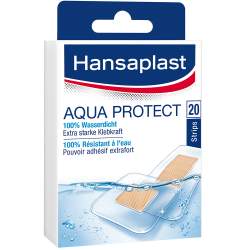 HANSAPLAST Aqua Protect 12 Strips 25 x 72 mm + 8 Strips 39 x 39 mm