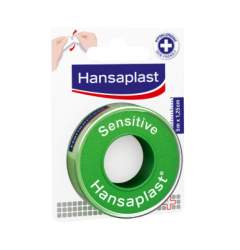 HANSAPLAST Fixierpflaster SENSITIVE 1x 5 m x 1,25 cm