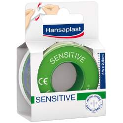 HANSAPLAST Fixierpflaster SENSITIVE 1x 5 m x 2,5 cm