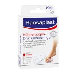 HANSAPLAST Hühneraugen-Druckschutzringe 20 Ringe