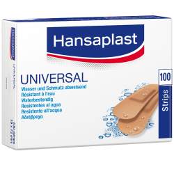 HANSAPLAST Universal Strips waterresistant 19x72mm 100 St.