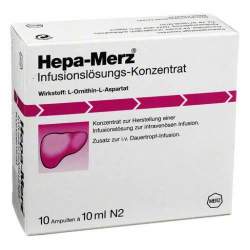 Hepa-Merz® Inf.-Lsg.-Konz. 10 Amp. 10ml