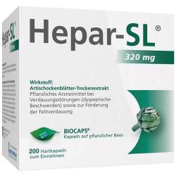 Hepar-SL® 320mg Hartkapseln 200 Hartkaps.