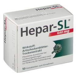 Hepar-SL® 640 mg 50 Filmtbl.