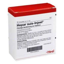 Hepar suis-Injeel 10 Amp. Inj.-Lsg.