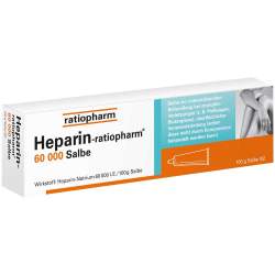 Heparin-ratiopharm® 60000 Salbe 100g