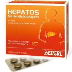 Hepatos Mariendisteldragees 100 Drg.