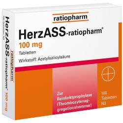 Herzass ratiopharm 100mg