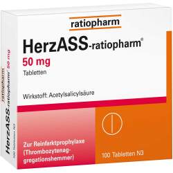 HerzASS-ratiopharm® 50mg 100 Tbl.