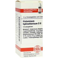 Histaminum hydrochloricum D8 DHU Glob. 10 g