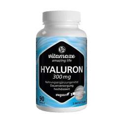 Hyaluronsäure 300 mg hochdosiert 90 vegane Kapseln