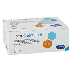 HydroClean® Mini 3 cm rund 10 Kompressen