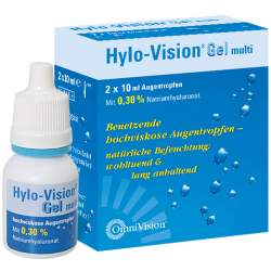 Hylo-Vision® Gel multi 2x10ml Augentropf.