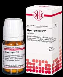 Hyoscyamus D12 DHU 80 Tbl.