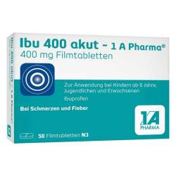 Ibu 400 akut - 1 A Pharma® 50 Filmtbl.