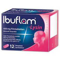 Ibuflam-Lysin® 400 mg 12 Filmtabletten
