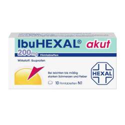 IbuHEXAL® akut 200mg 10 Filmtbl.