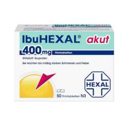 ibuHEXAL® akut 400mg 50 Filmtbl.