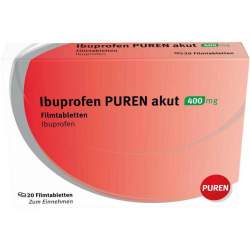 Ibuprofen PUREN akut 400 mg 20 Filmtbl.