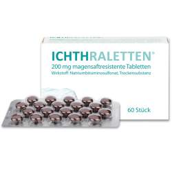 ICHTHRALETTEN® 200mg 60 msr. Tbl.