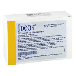 Ideos 500mg/400 I.E. Gerke 90 Kautbl.