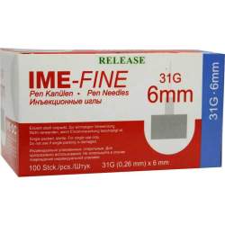 IME FINE Universal Pen Kanülen 31 G 6 mm